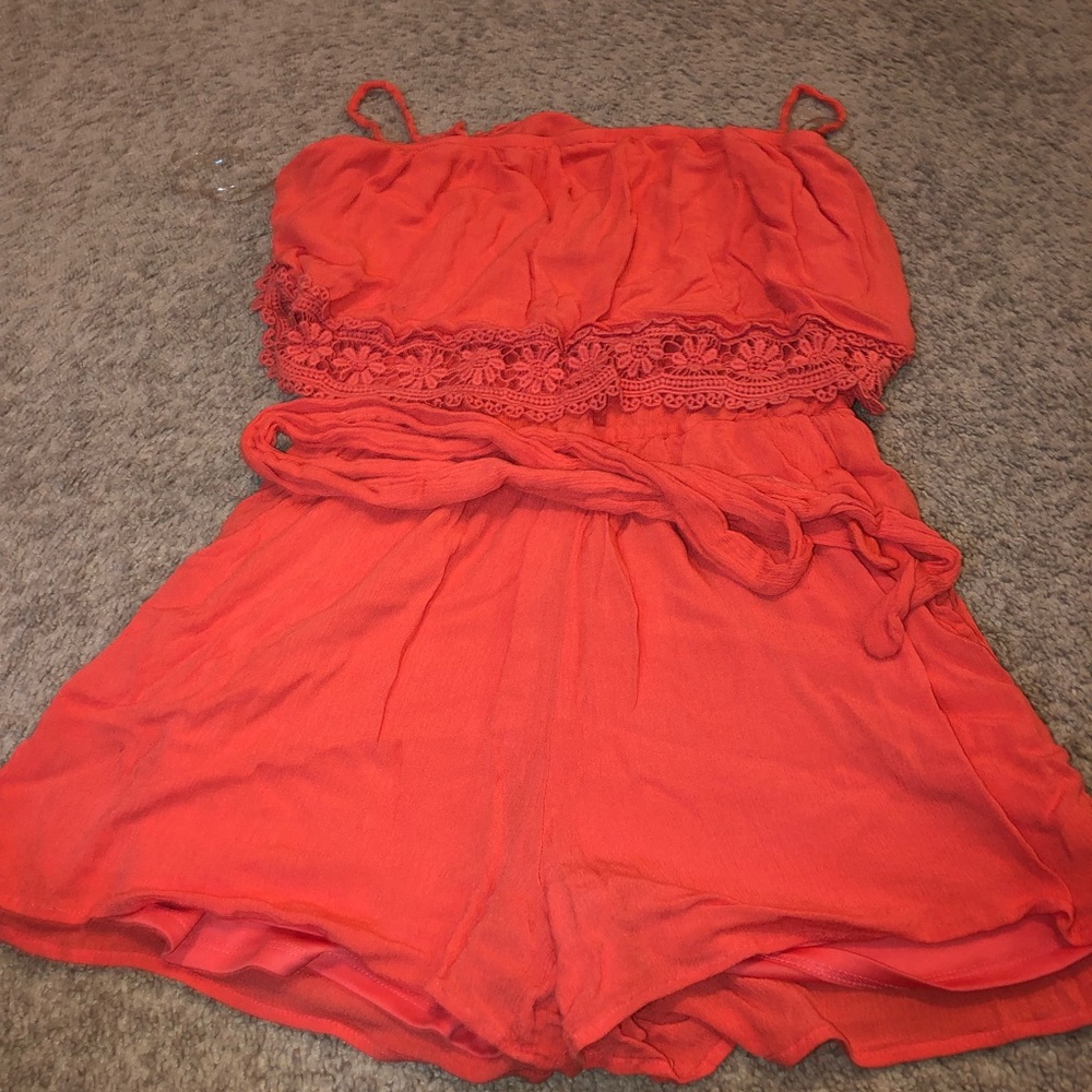 Coral romper